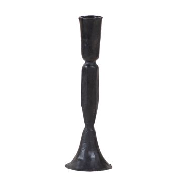 8.5-Inch Farmhouse Cast Iron Taper Candle Holders - Set of 4