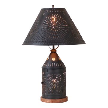 Tinner's Revere Lamp with Shade