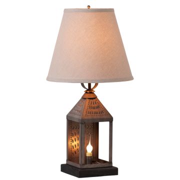 Valley Forge Lamp in Linen Empire Shade