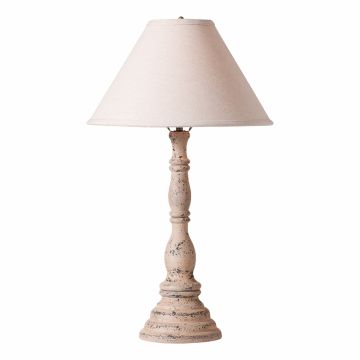 Davenport Table Lamp in Hartford Buttermilk with Fabric Linen Shade