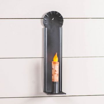 Mary's Sconce in Smokey Black