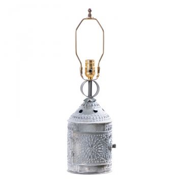 Paul Revere Lamp Base in Weathered Zinc